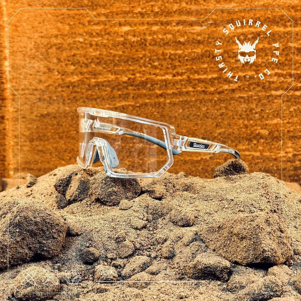 Steezies Clear Compliant Glasses: Clear Safety Glasses That Actually Get Worn