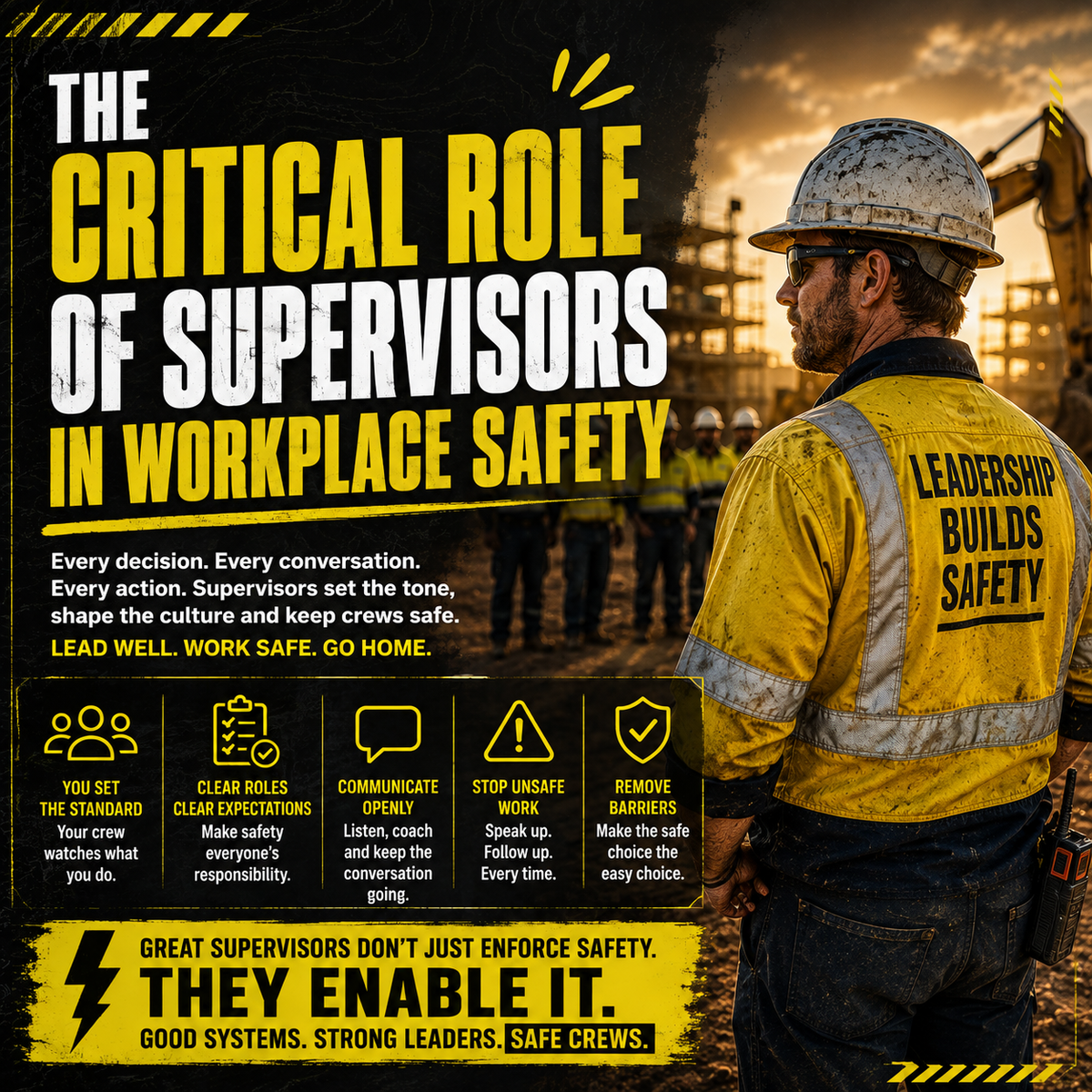 The Critical Role of Supervisors in Workplace Safety