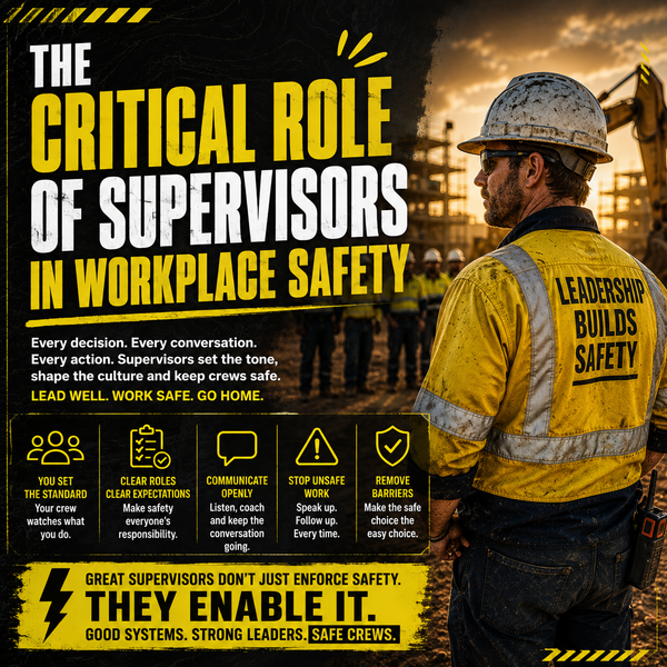 The Critical Role of Supervisors in Workplace Safety