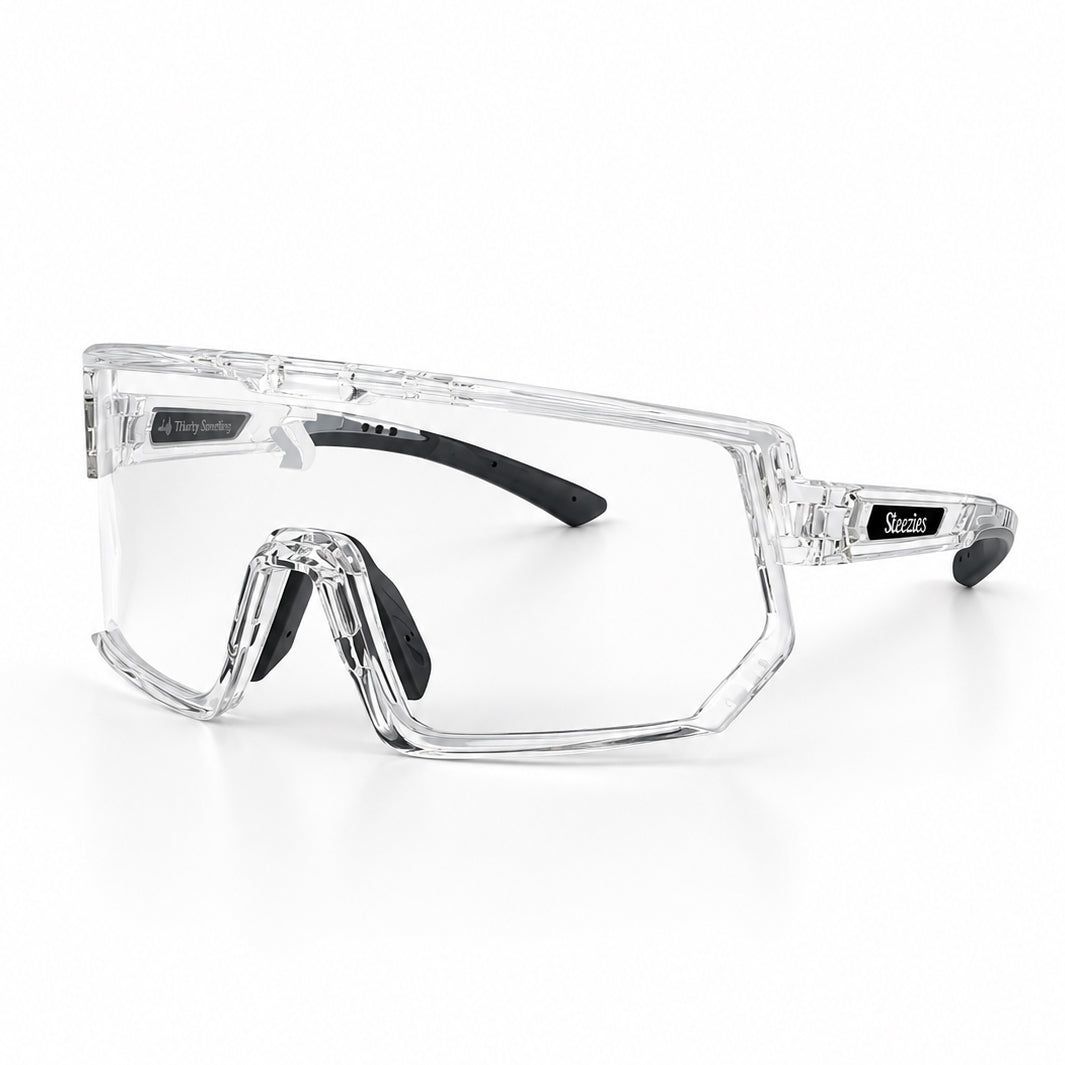 Steezies Safety Glasses | Clear Frame | AS/NZS 1337.1