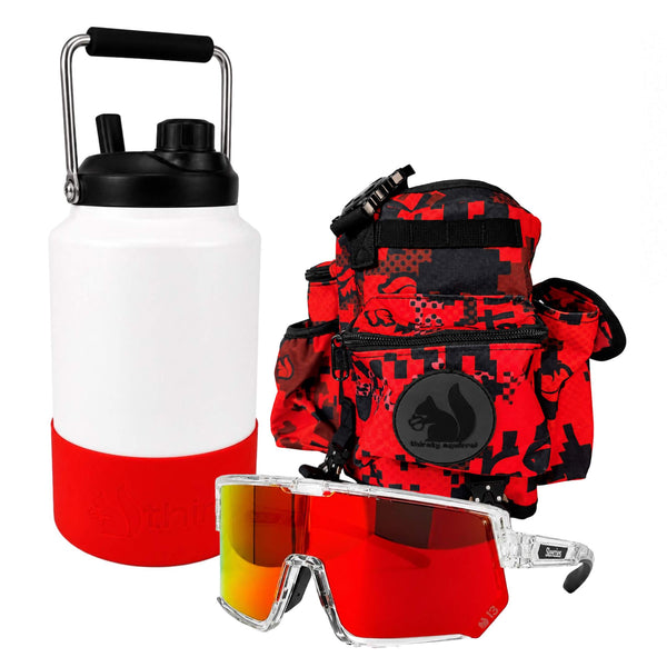 SITE READY KIT — BOTTLE + COVER + SUNGLASSES