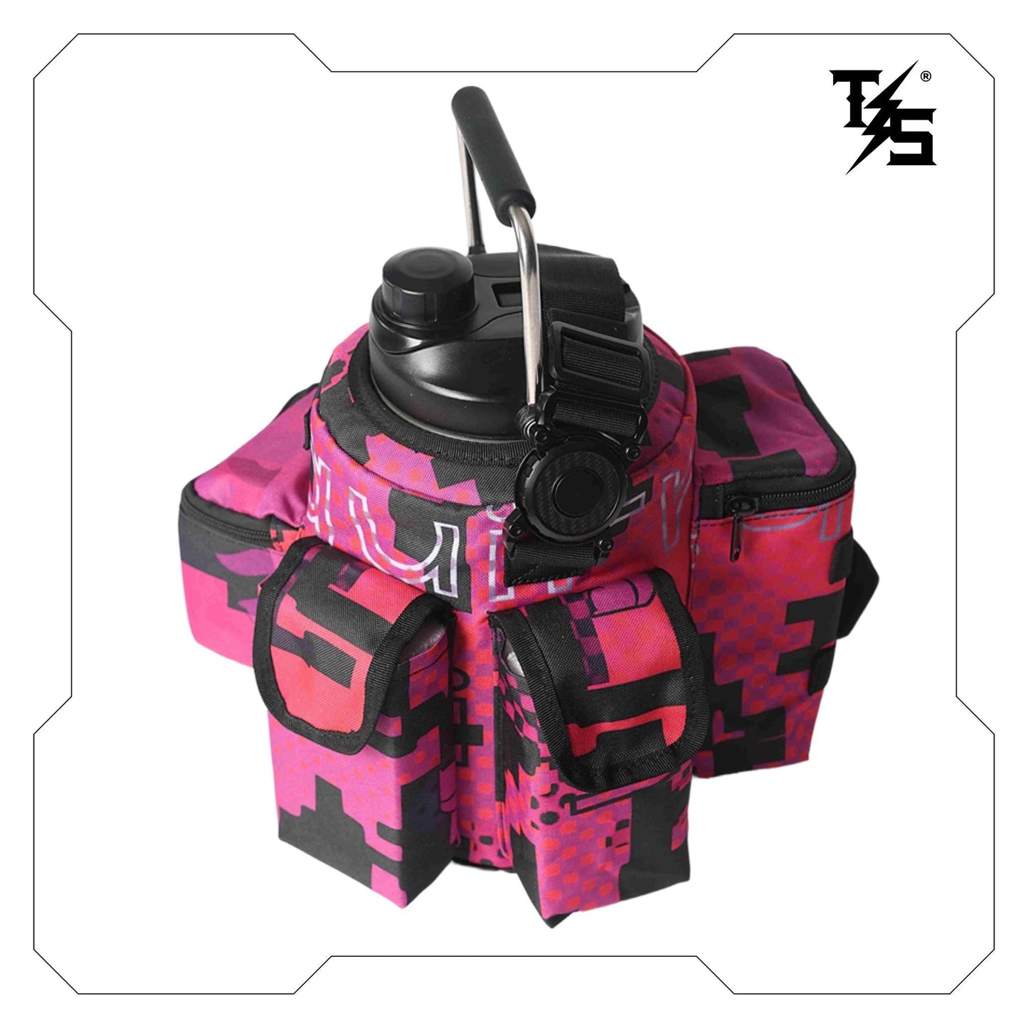 Bottle Cover Pink Camo OG – Thirsty Squirrel | Fits 3.8L