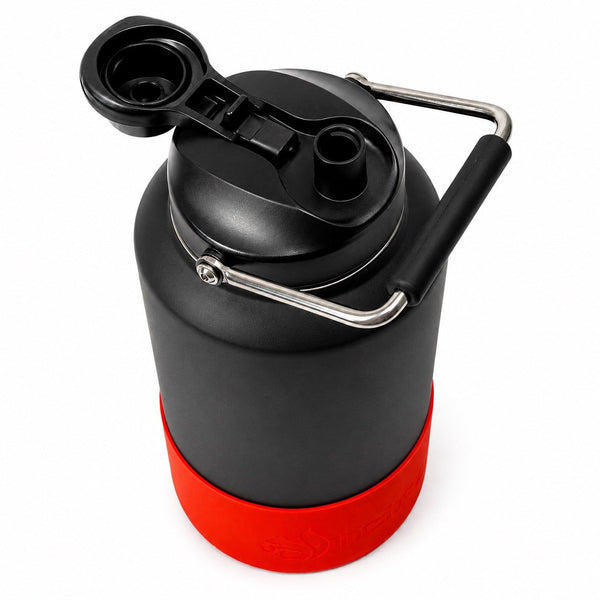 3.8L Water Bottle | Black | Thirsty Squirrel