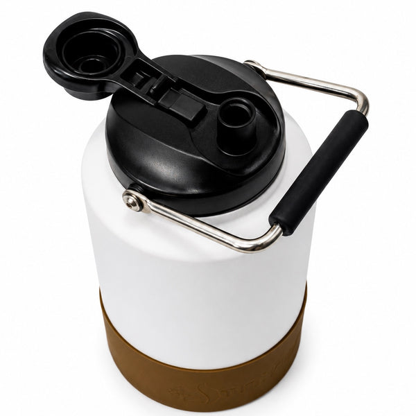 3.8L Water Bottle | White