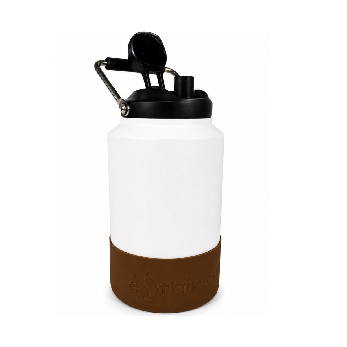 3.8L Water Bottle | White | Thirsty Squirrel
