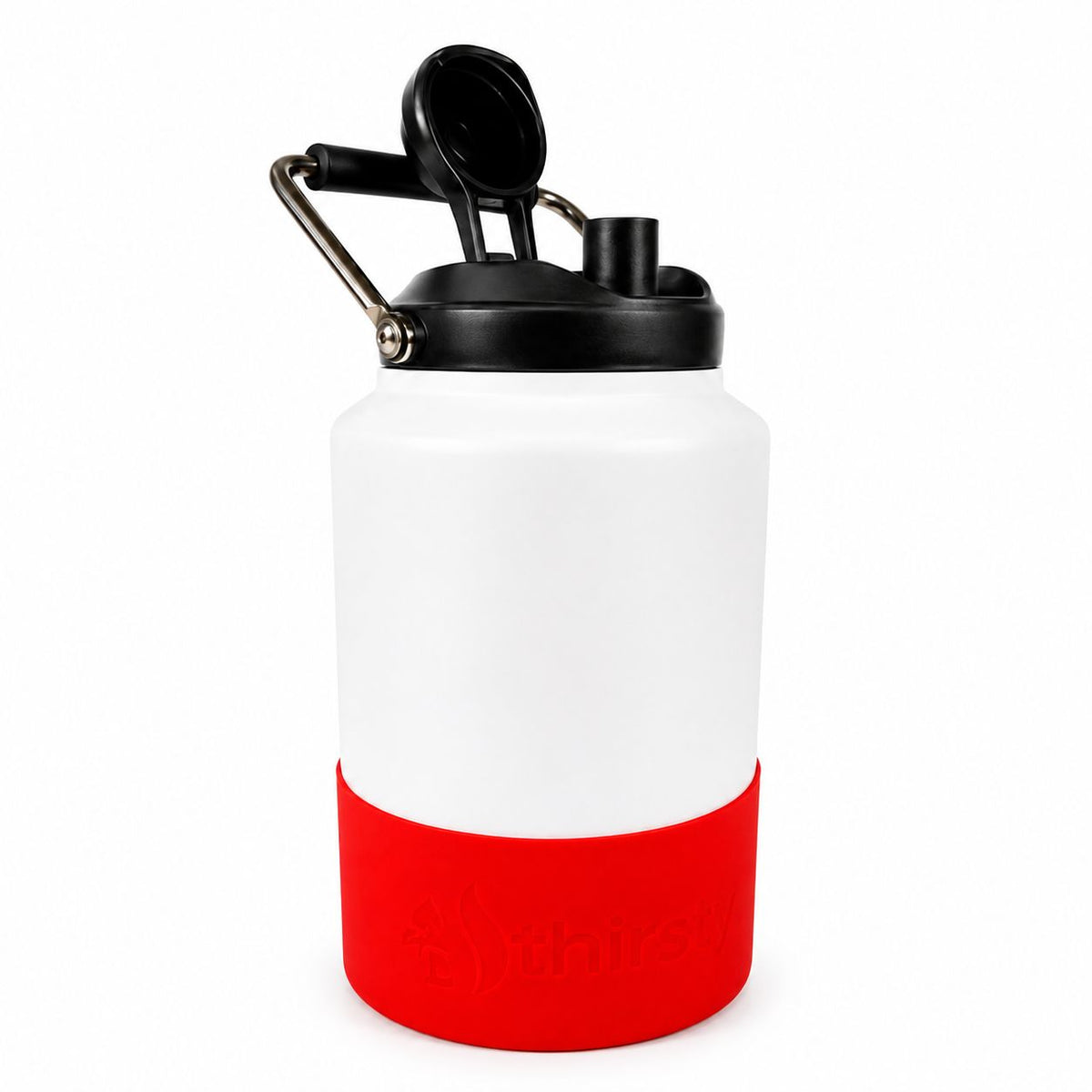 3.8L Water Bottle | White | Thirsty Squirrel