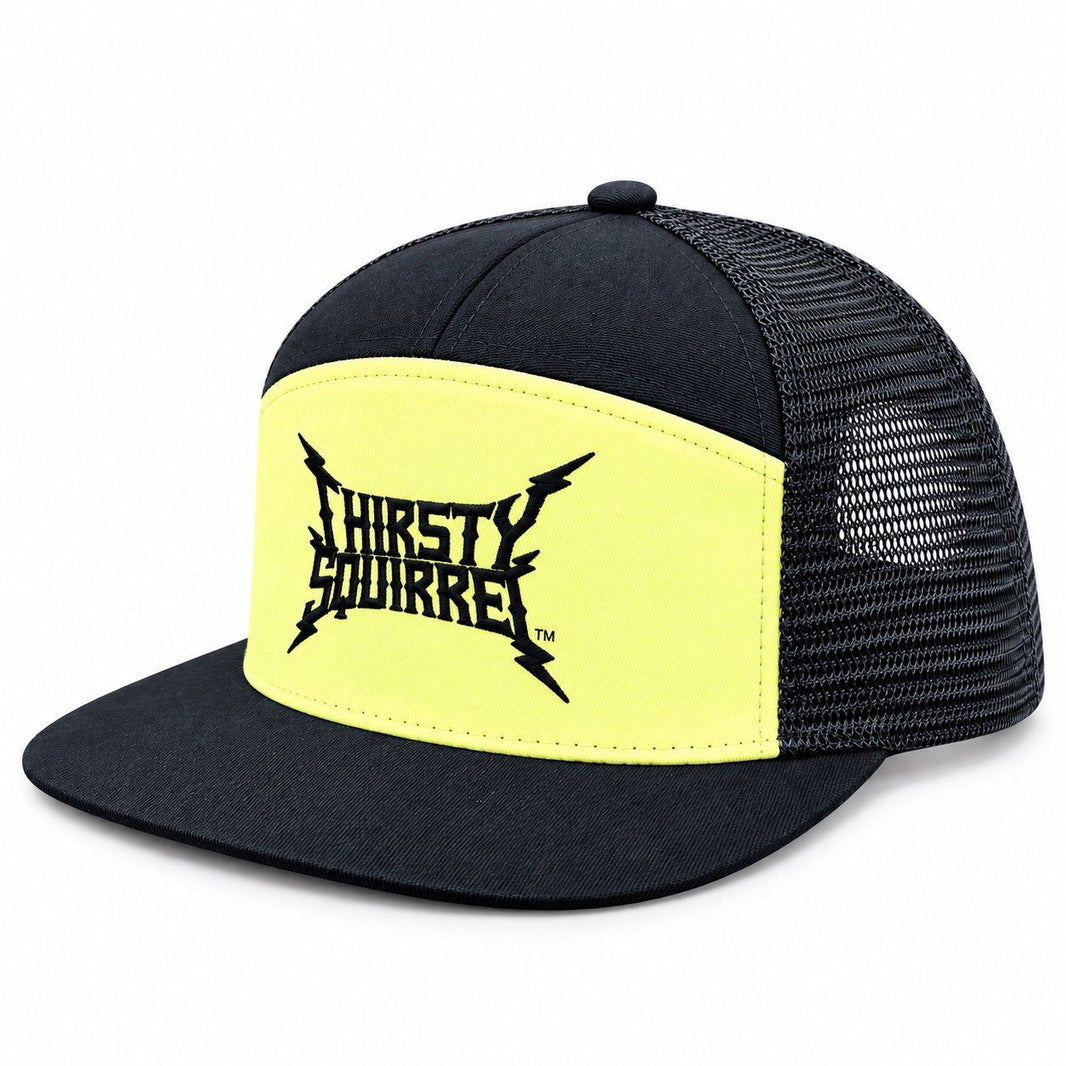 Snapback Cap | Black & Yellow
