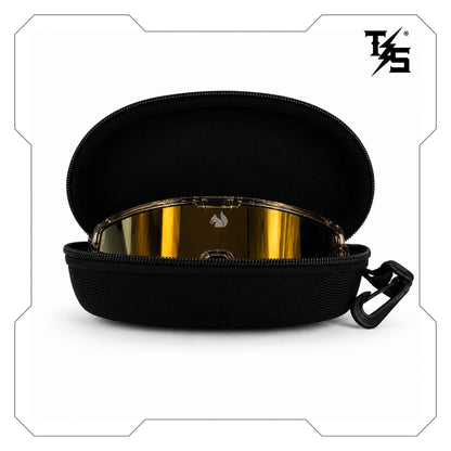 Steezies - Safety Glasses | AS/NZS 1337.1 , Gold Frame , Gold Lens.