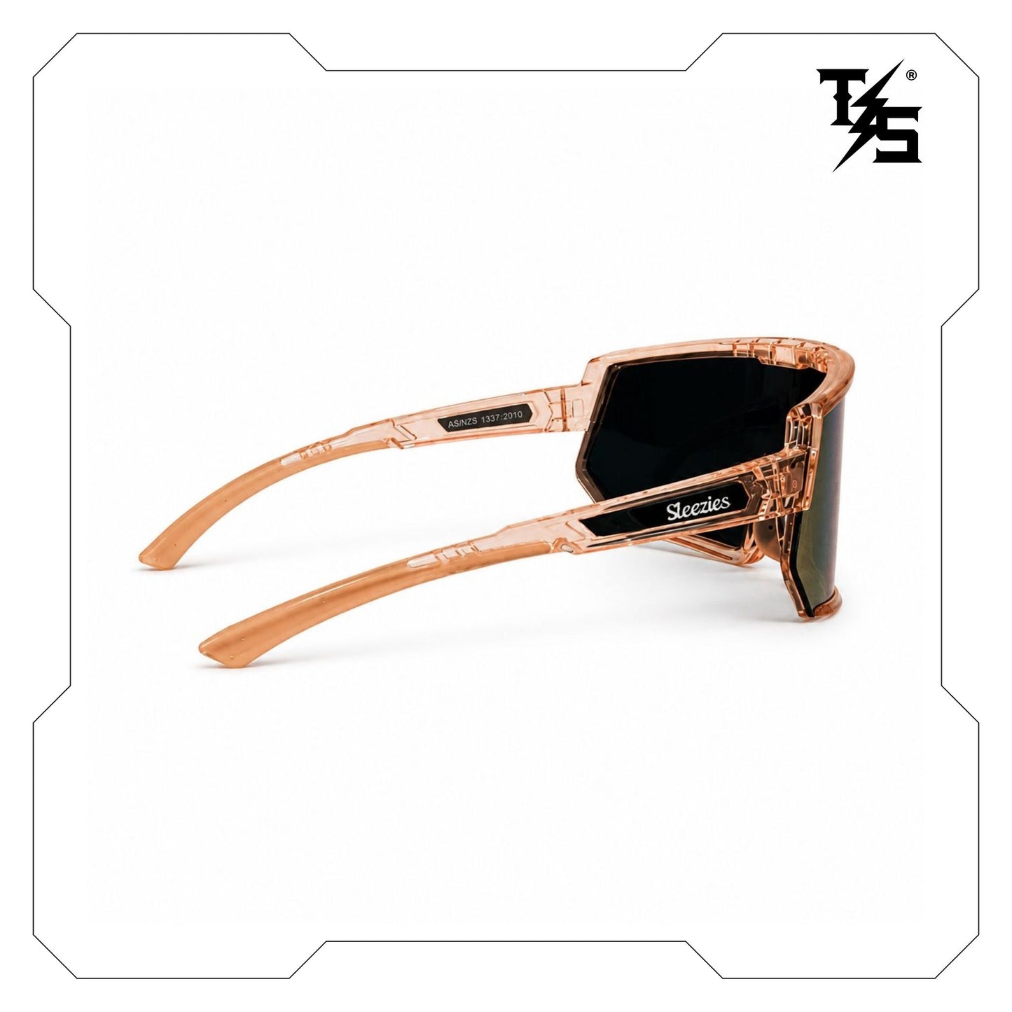 Steezies  - Safety Glasses  | AS/NZS 1337.1 , Pink Frame , Pink Lens