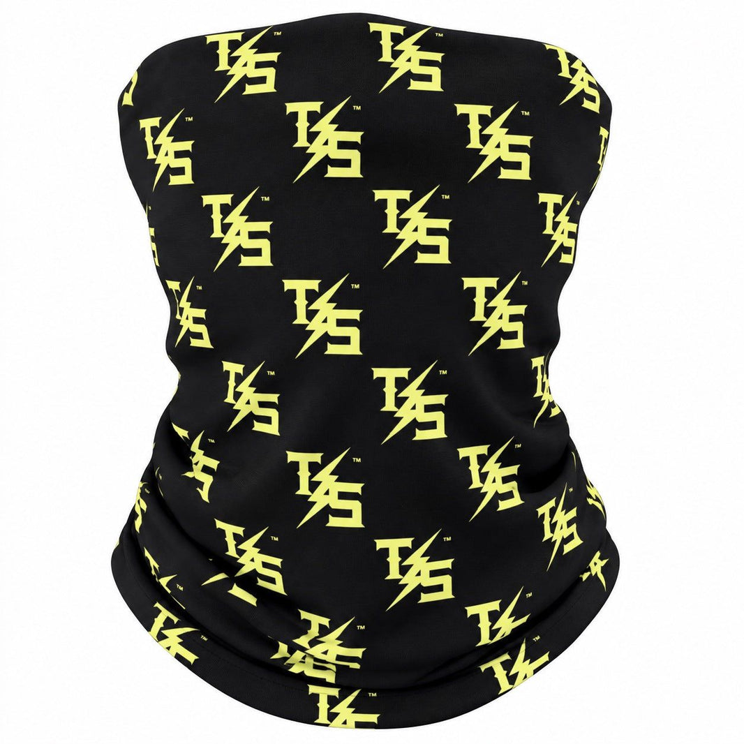 Face Sock | UPF 50 – Black & Yellow