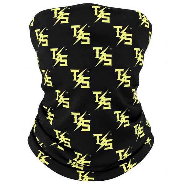 Face Sock | UPF 50 – Black & Yellow