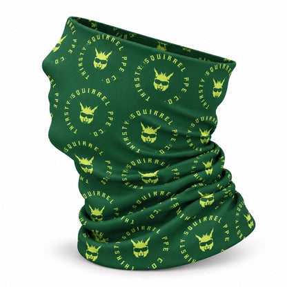 Face Sock | UPF 50 – Green & Yellow