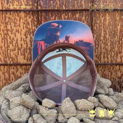 Snapback Cap – Thirsty Squirrel | Adjustable Unisex Hat Brown