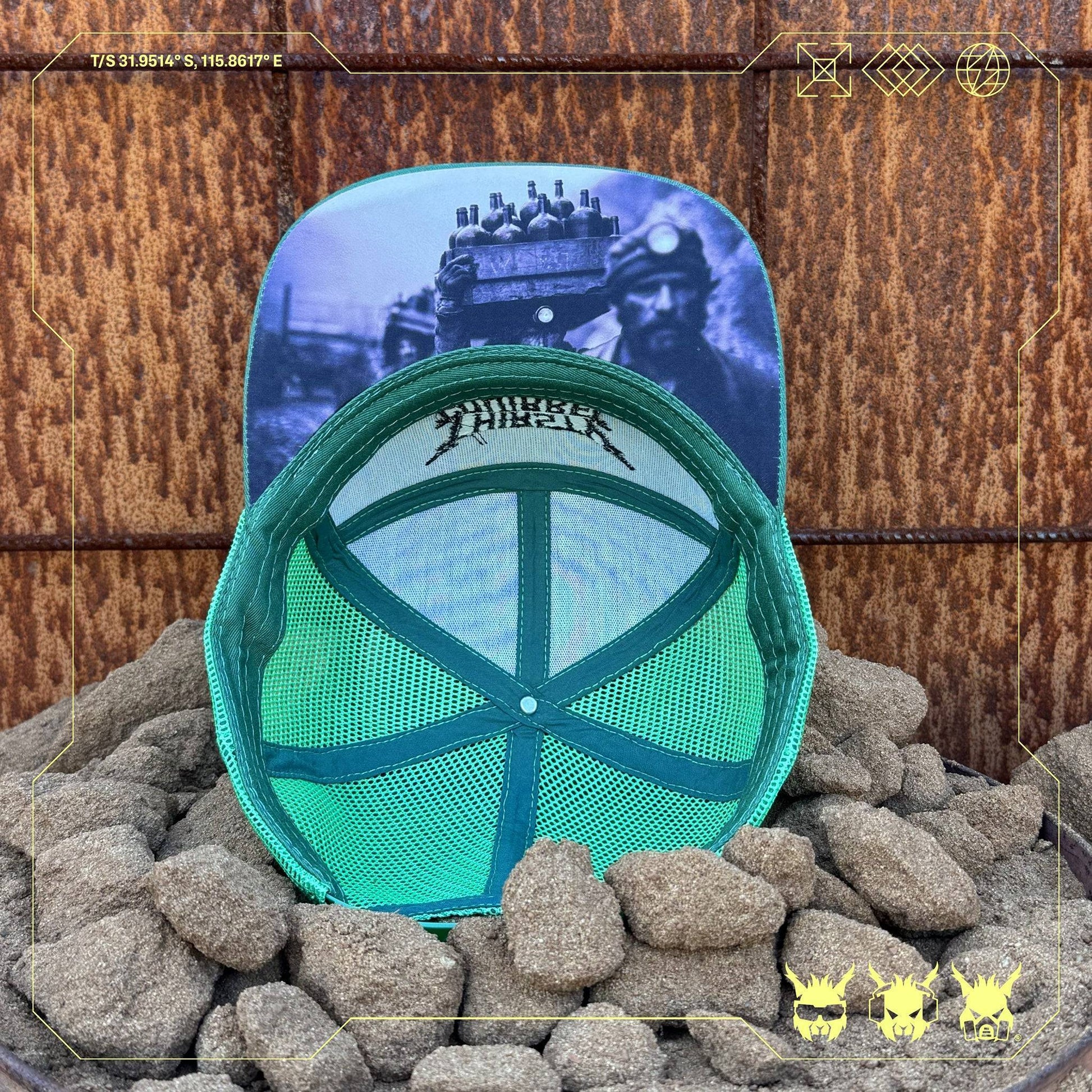Snapback Cap – Thirsty Squirrel | Adjustable Unisex Hat Green