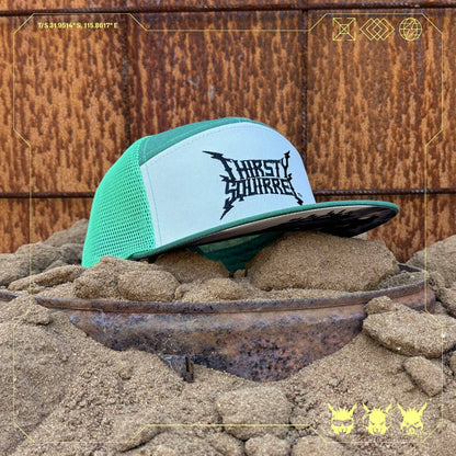 Snapback Cap – Thirsty Squirrel | Adjustable Unisex Hat Green