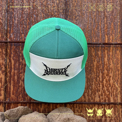 Snapback Cap – Thirsty Squirrel | Adjustable Unisex Hat Green