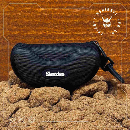 Steezies - Safety Glasses - Black Frame With Gold Lens